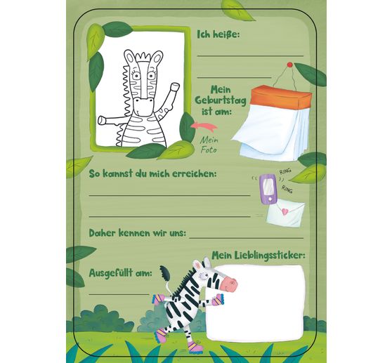 Friends book "Meine tierisch tollen Freunde"