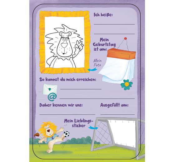 Friends book "Meine tierisch tollen Freunde"
