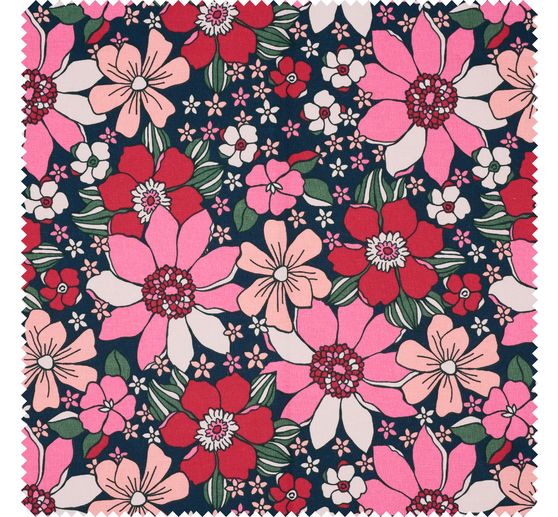 Cotton fabric "Summer flowers"