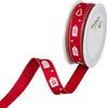 Druckband "Häuser und Bäume"