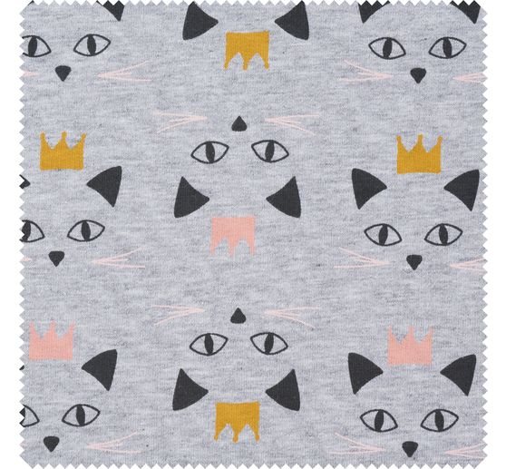 Sweat-Stoff "King Cat"