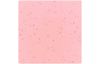 Crinkle muslin cotton fabric with metallic effect "Wild Dots-Salmon Pink"