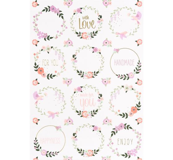 Designpapierblock "Sweet Paper Crush Hotfoil & Glitter"