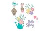 Sizzix Thinlits punching template "Hello Spring"