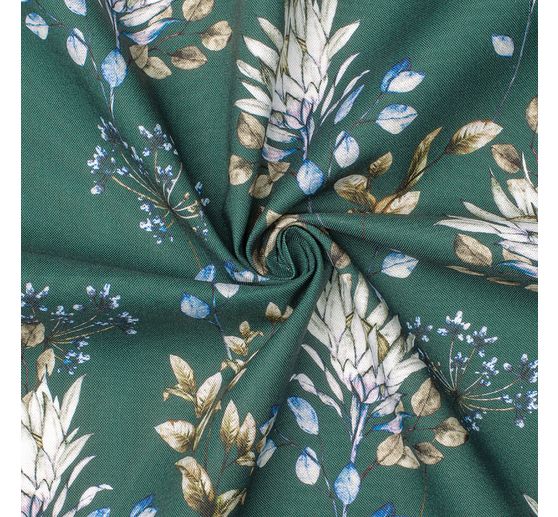 Baumwoll-Stoff "Brilliant" Bright Flowers
