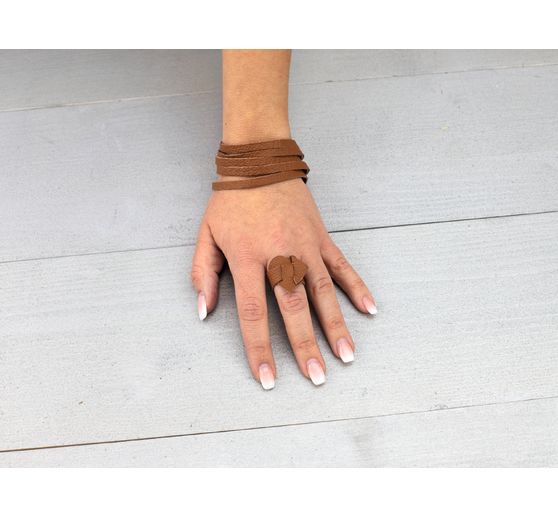 Leather scraps "Maxi"