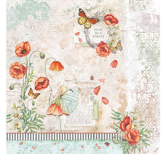 Scrapbook-Papier "Enchanted Land"