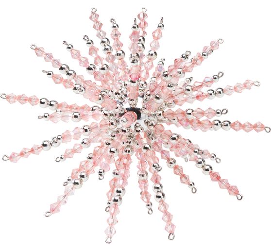 Perlenstern-Komplettset "Crystal Rose"