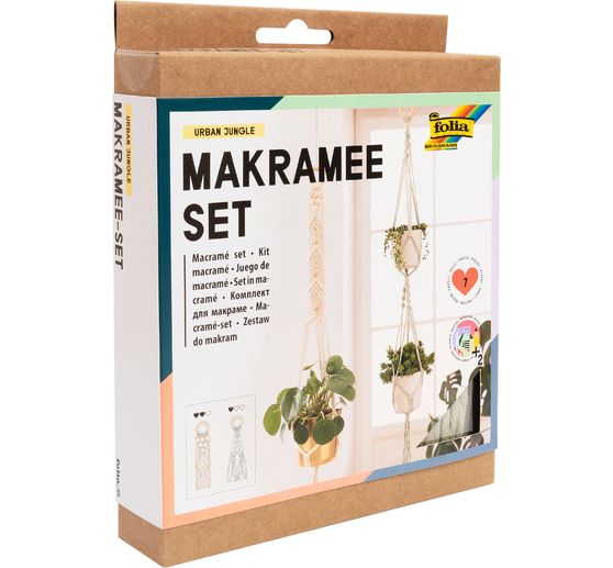 Makramee-Set "Urban Jungle"