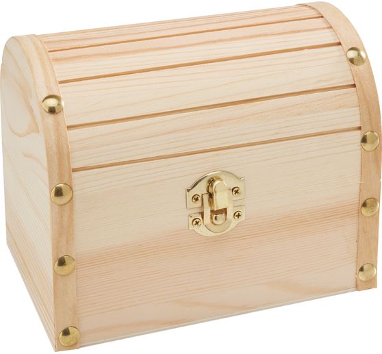 VBS Round lid chest with fitting