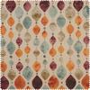 Motif fabric linen look "Seymour"