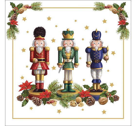 Napkin "Three Nutcracker"