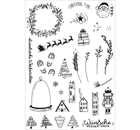 VBS Silikonstempel "Christmas Time"