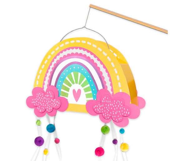 Laternen-Bastelset "Cute Rainbow"
