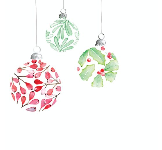 Scrapbook-Block "XMAS Berries"