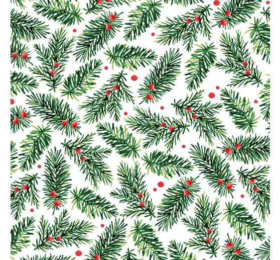 Scrapbook block "XMAS Berries"