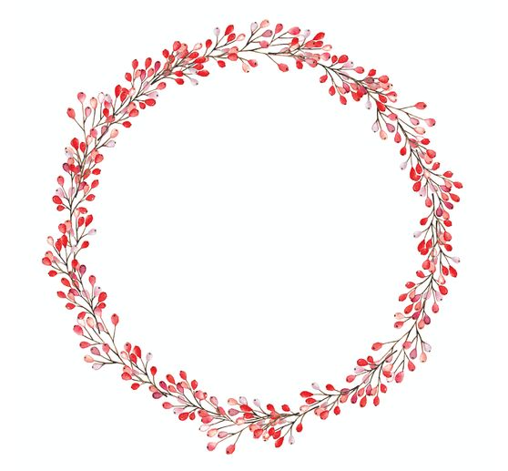 Scrapbook block "XMAS Berries"