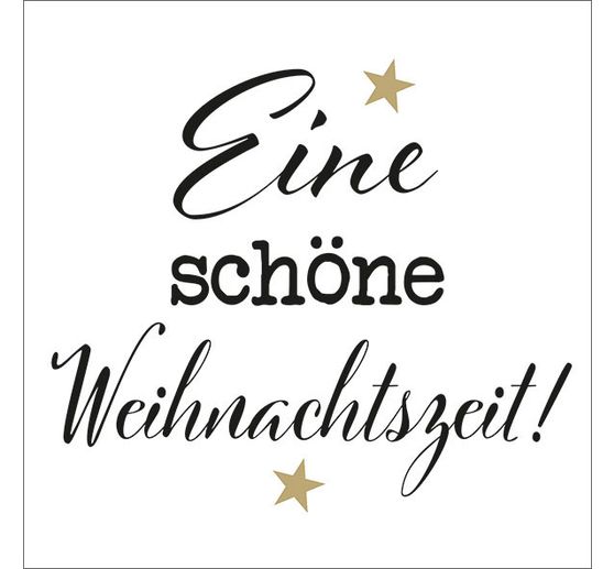 Serviette "Weihnachtszeit"