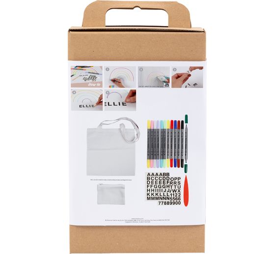 Creative set textile decoration "Bags"