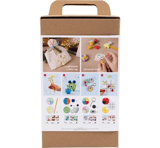 Kreativset Adventskalender "Modellieren - Monster"