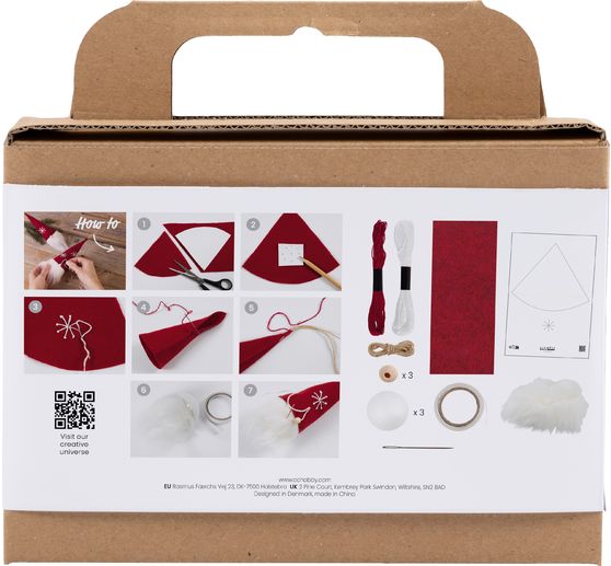 Creative set "Scandinavian Christmas gnome"