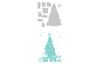 Sizzix Thinlits Punching templates and embossing template "Sparkle Tree"