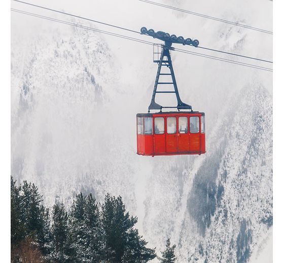 Napkin "Ski Gondola"