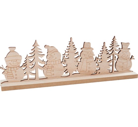 VBS Wooden building kit "Snowmen"