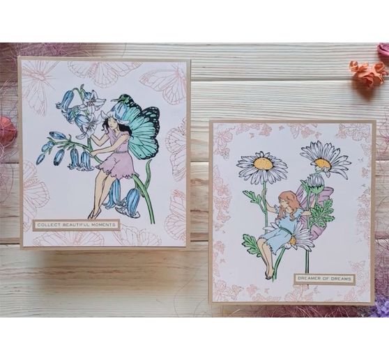 Silikonstempel "Enchanted Land", Fairy of Happiness