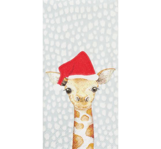 Papiertaschentücher "Giraffe Santa"