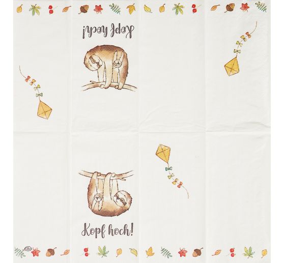 Papiertaschentücher "Kopf hoch"