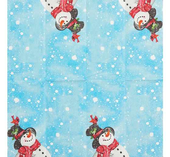 Papiertaschentücher "Happy Snowman"