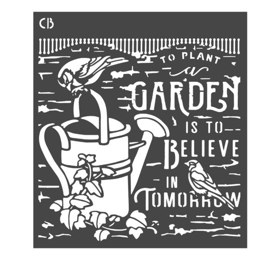 Stencil "Gardentime"
