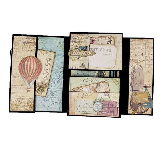 Scrapbook-Block "Around the World"