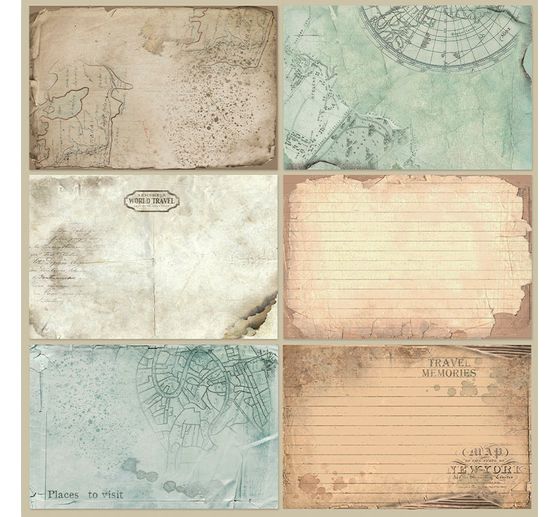 Scrapbook-Block "Around the World"