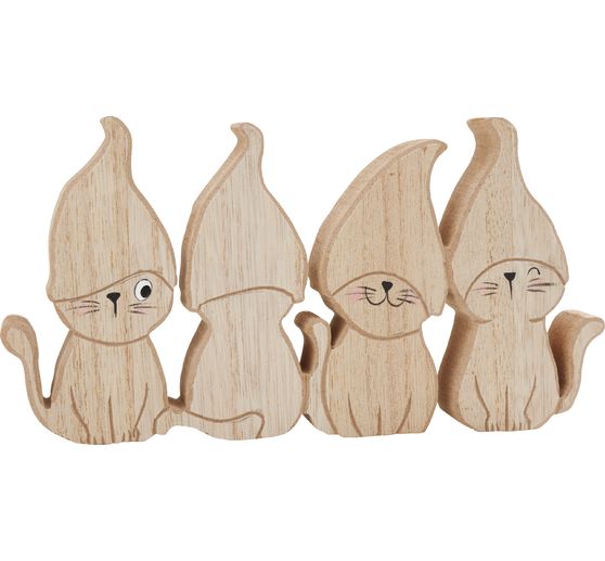 VBS Wooden figure "Cheeky cats"