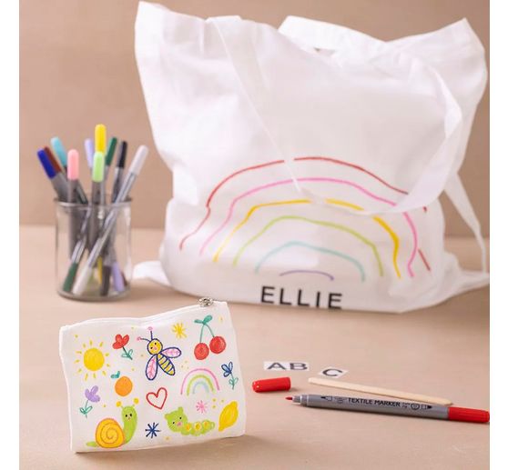 Creative set textile decoration "Bags"