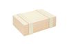 Holz-Kiste / Aufbewahrungsbox mit 6-facher Einteilung