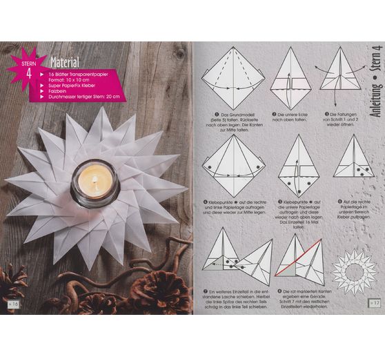 Book "Winterliche Faltsterne"