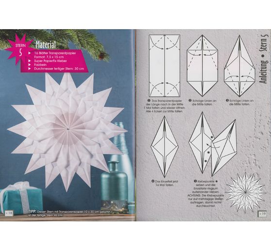 Book "Winterliche Faltsterne"