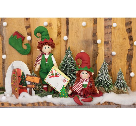 Puppen Nähset "Elf Schneeflocke"
