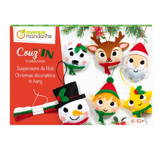 Avenue Mandarine Creative Box Sewing Mini Couz'IN Christmas pendant