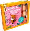 Kreativ-Set "Supersüße Häkelminis. Anleitungsbuch mit Material zum Sofort-Losleg