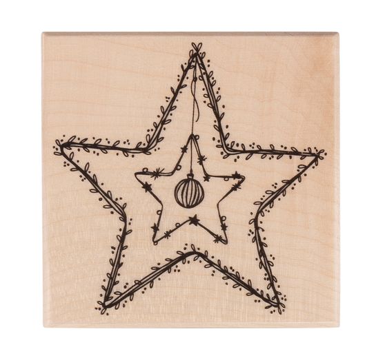 BUTTERER Stempel "Star und Sternchen"