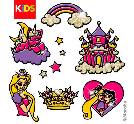 Marabu KiDS Window Color Set "Prinzessin"
