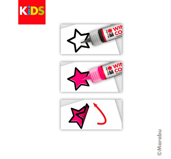 Marabu KiDS Window Color Set "Prinzessin"