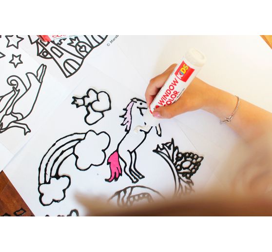 Marabu KiDS Window Color Set "Prinzessin"