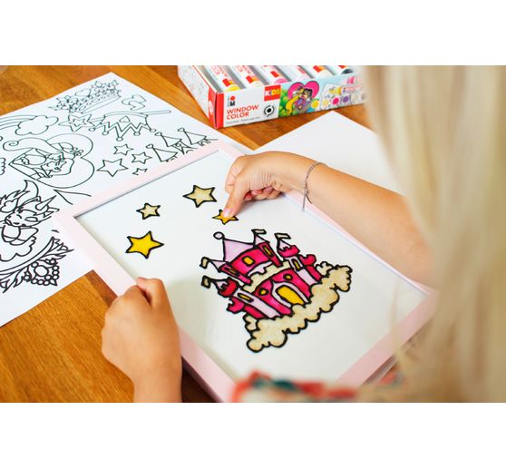 Marabu KiDS Window Color Set "Prinzessin"