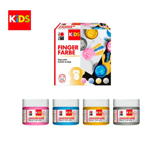 Marabu KiDS Fingerfarbe "STERNENGLANZ"