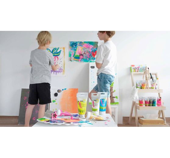 KREUL Kids Art Kinder-Künstlerfarbe, 8 x 20 ml